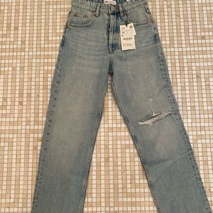 ZARA Hi rise Ankle Length Jeans